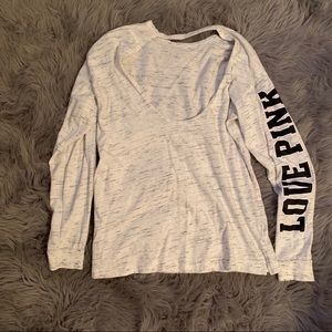 Pink Campus Tee with cutout back